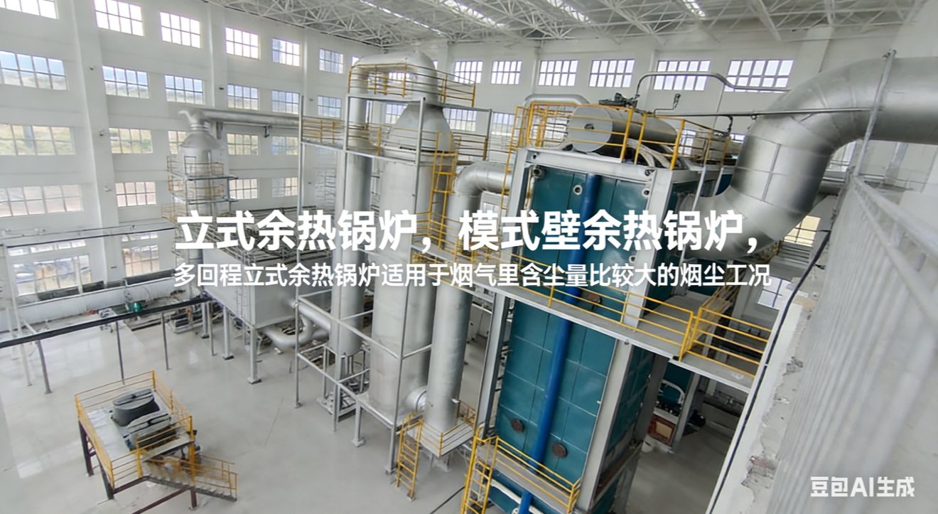 8吨立式余热锅炉